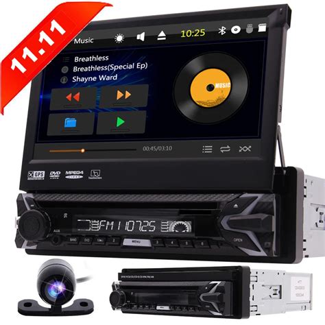 GPS Navigation 7 inch for Single Din Vehicles in Dash Capacitive ...