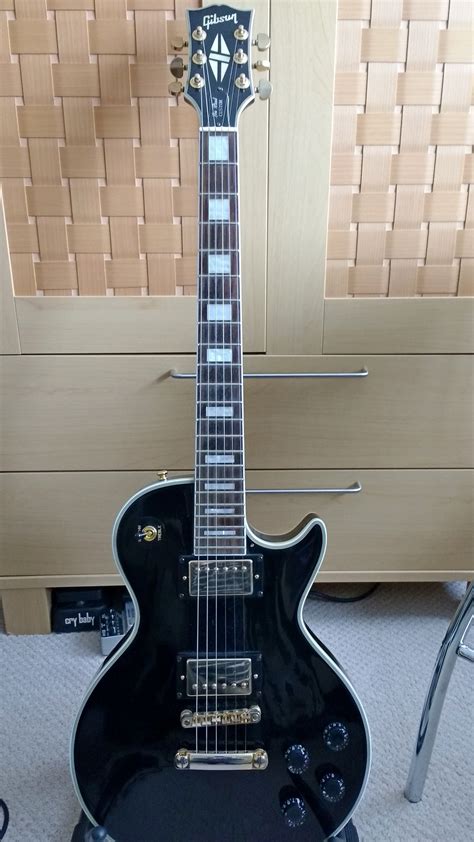 Chibson - Les Paul Custom copy | Cool guitar, Les paul guitars, Electric guitar