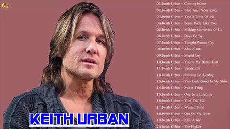 Best song of Keith Urban - Keith Urban's best playlist - YouTube