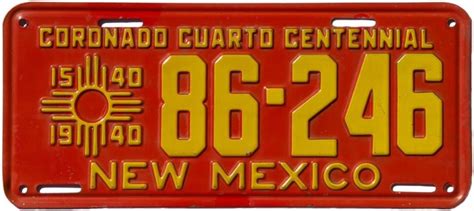 More New Mexico License Plate Info