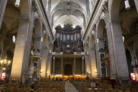 Eglise Saint Sulpice, Paris, France Editorial Stock Image - Image: 34990529