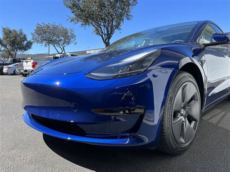 2022 Tesla Model 3 (Blue Metallic) — DETAILERSHIP™