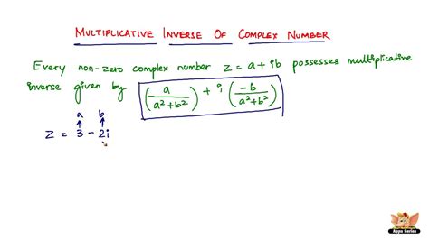 What is Multiplicative Inverse of Complex Numbers? - YouTube