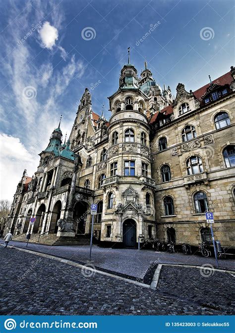 New City Hall Neues Rathaus of Hannover, Germany Stock Image - Image of rathaus, hall: 135423003