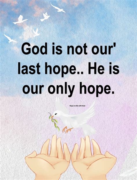 God Is Hope Quotes - ShortQuotes.cc