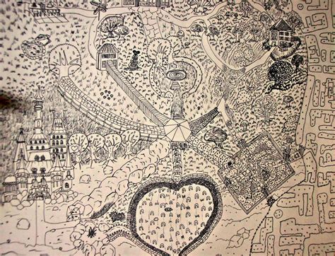 Alice in wonderland map by WeevilRockYou on DeviantArt