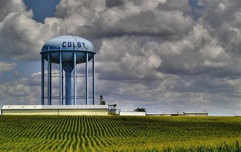 Colby, KS - Kansas | Colby kansas, Small town america, Water tower