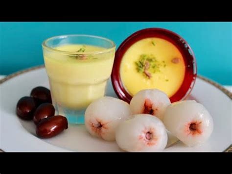 Litchi recipe | Litchi Pudding | Fresh lychee dessert | litchi dessert recipe | lychee desserts ...