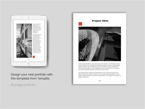 Architecture Portfolio Adobe Illustrator Presentation Template Ebook Client Presentation Project ...