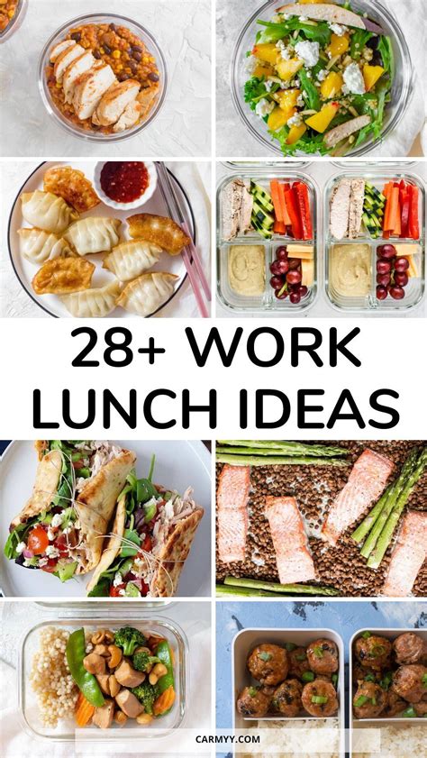 Healthy Make Ahead Work Lunch Ideas | Easy healthy lunches, Cold meals, Healthy lunches for work