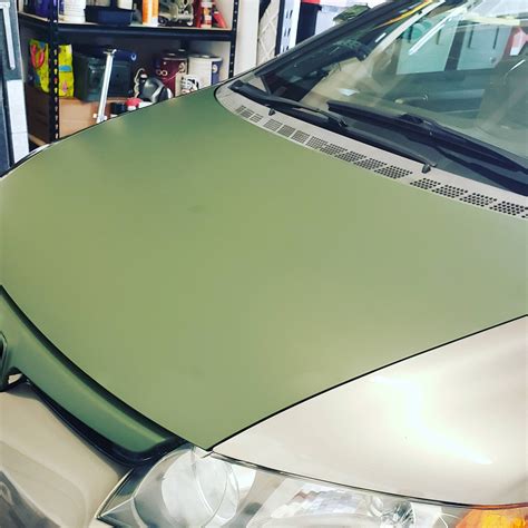 DIY hood wrap on my Honda. : r/CarWraps