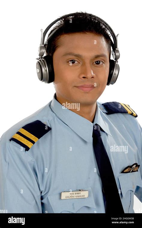 Indian pilot in uniform hi-res stock photography and images - Alamy