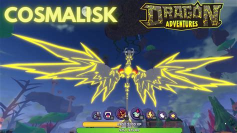 I bought a Cosmalisk Cos Dragon from the Solstice Event in Roblox Dragon Adventures - YouTube