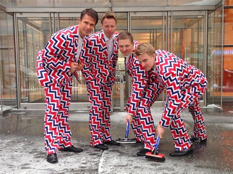 The Norway Curling Team's Pants: A Photographic History - Condé Nast Traveler