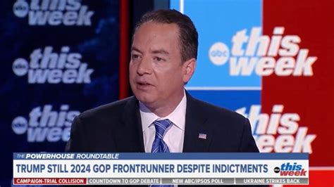 Reince Priebus Says GOP Leaders Don’t Contradict Trump Because ‘They Would All Lose’