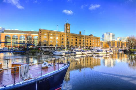 St Katherines Dock London Photograph by David Pyatt