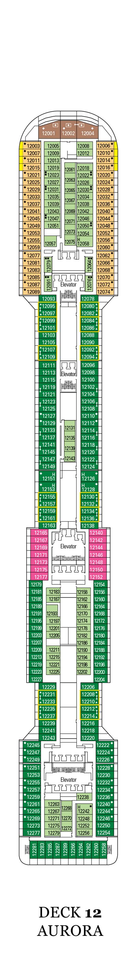 MSC Divina Deck Plans | CruiseInd