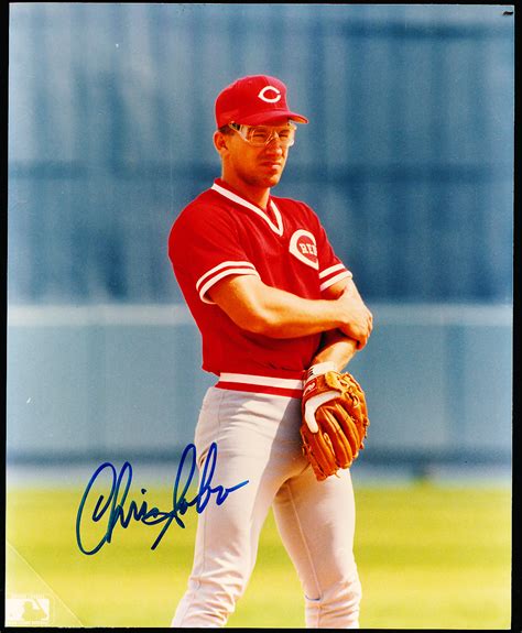 Lot Detail - Autographed Chris Sabo Cincinnati Reds Bsbl. Color 8” x 10” Photo