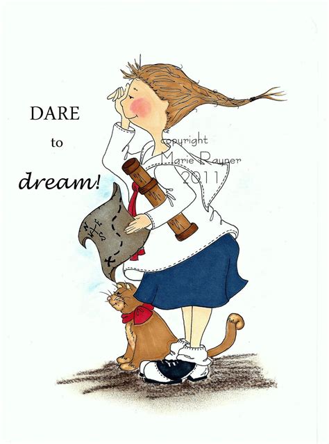 Items similar to Dare to Dream Art Print on Etsy