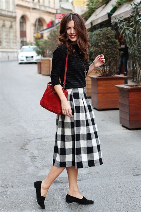 Red black and white outfit ideas | Dresses Images 2022