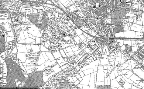 Old Maps of Beckenham Palace Park, Greater London