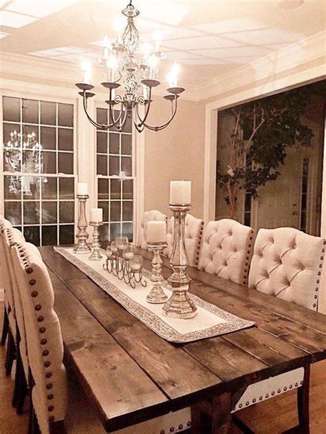 Amazing Rustic Dining Room Design Ideas 30 - SWEETYHOMEE