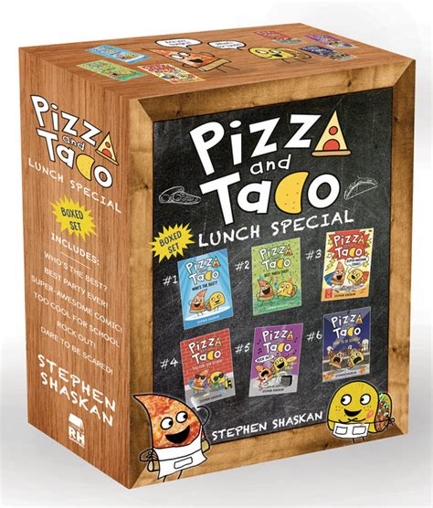 Pizza and Taco Lunch Special: 6-Book Boxed Set – Author Stephen Shaskan – Random House Children ...