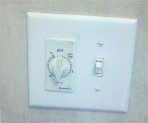 Bathroom Timer Switch