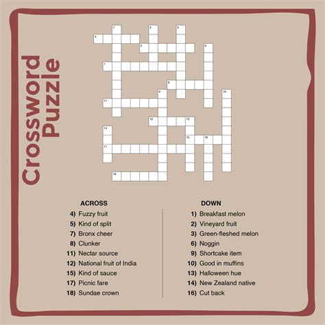 Free Printable Crossword Puzzles For Adults : printable-crossword ...