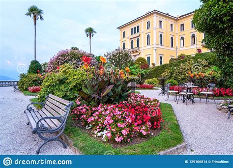 Grand Hotel Villa Serbelloni Garden Stock Photo - Image of famous, rich: 129166814