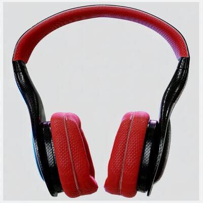 Closed-back Headphones 3D Model by sono2000