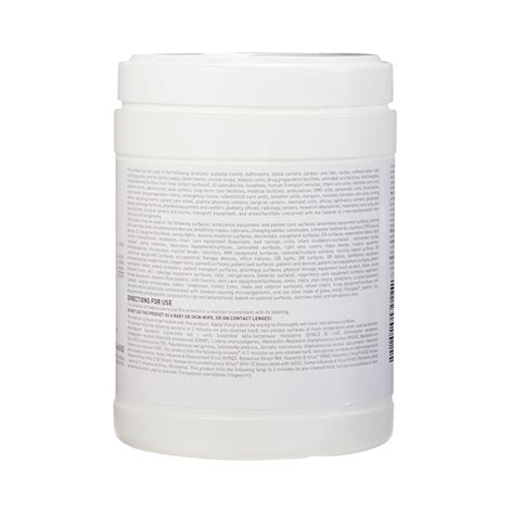 McKesson Surface Disinfectant Wipes, Large Canister | Part # 50-66160 ...