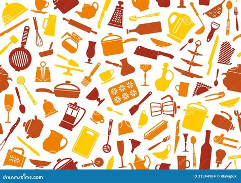 Cooking background stock vector. Illustration of illustrations - 31344984