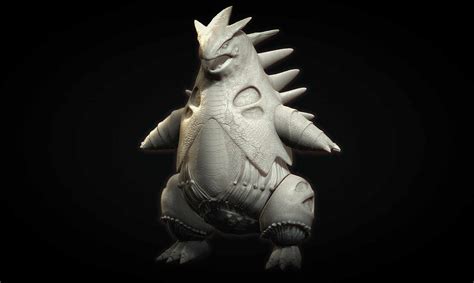 “Tyranitar Fanart” - ZBrushCentral