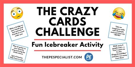 The Crazy Cards Challenge: An Awesome Icebreaker or Team Building Activity for PE Class