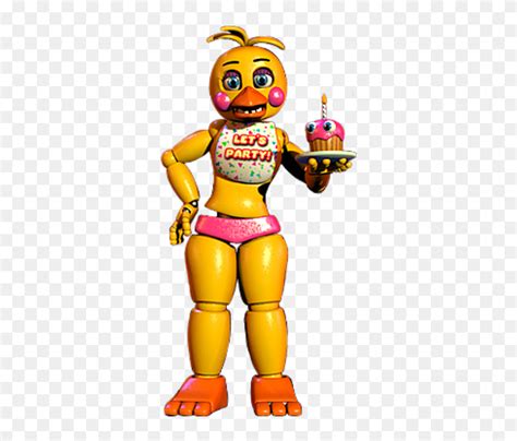 Toy Chica Png - Fnaf 2 Toy Chica Full Body, Transparent Png - 728x1024 (#6405354) - PinPng