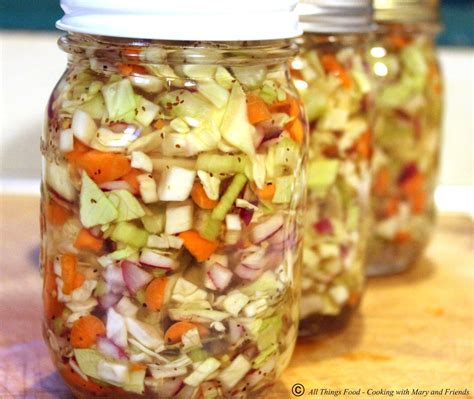 Cooking With Mary and Friends: Pickled Cabbage Slaw