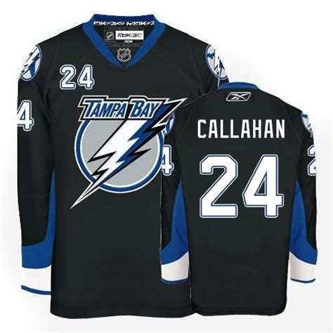 Ryan Callahan Tampa Bay Lightning Reebok Authentic Jersey (Black)