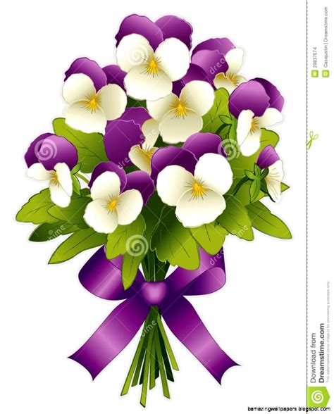 bouquet of flowers clipart no background - Clipground