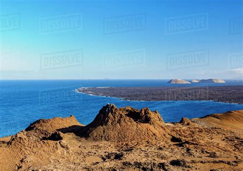 Volcanic landscape of Bartolome Island, Galapagos, UNESCO World ...