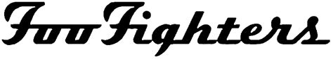 Foo Fighters Black and White Logo - LogoDix