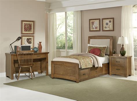 Vaughan Bassett Transitions Twin Bedroom Group | Value City Furniture | Bedroom Groups