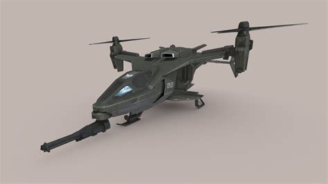 Halo Reach Falcon - Download Free 3D model by YannisTH [614a154 ...