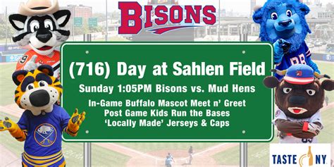 Bisons 716 Day with Buffalo Mascot Meet n' Greet | MiLB.com