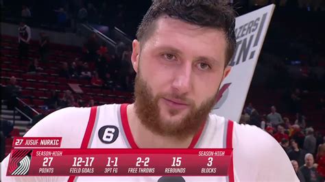 Jusuf Nurkic | National Basketball Association, News, Scores, Highlights, Stats, and Rumors ...