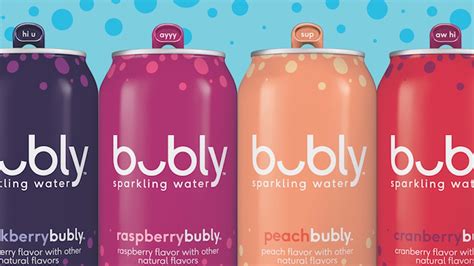 These New Bubly Sparkling Water Flavors Include Summery Classics Like ...