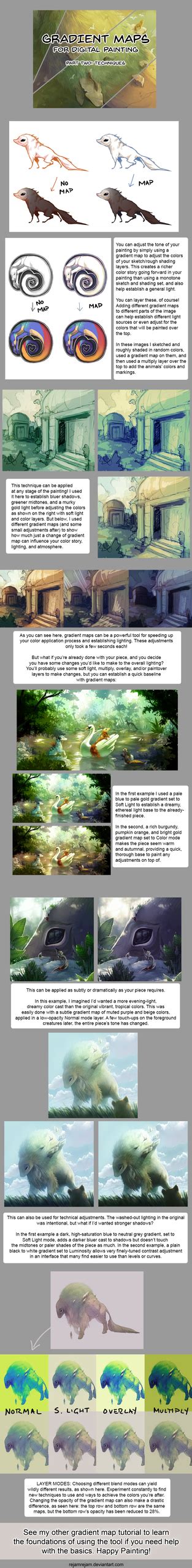 Gradient Maps for Digital Painting - Part 1 by rejamrejam on DeviantArt