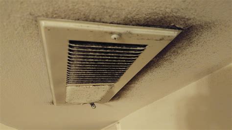 Is this mold on my apartment's air vent? We also burn a lot of incense ...