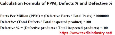 What are Defect, Defective and PPM: how they are measured/ calculated in Garments Industry