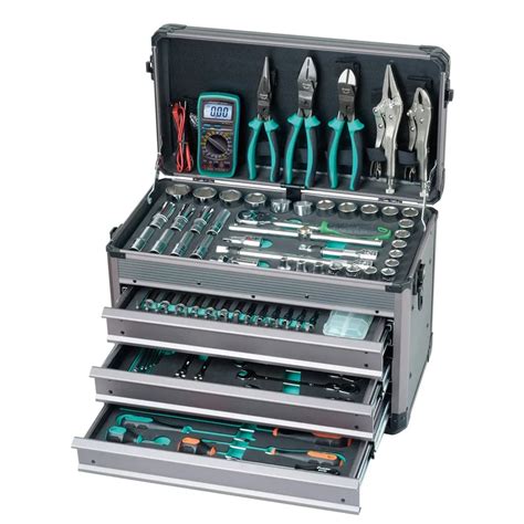 Pro'skit 124 in 1 Professional Sleeve Hand Tools Set Professional ...